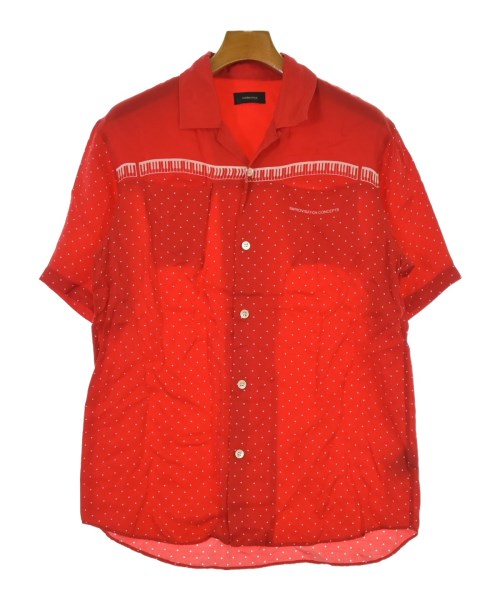 UNDER COVER(アンダーカバー)カジュアルシャツ 赤 サイズ:1(S位)/2200660702094