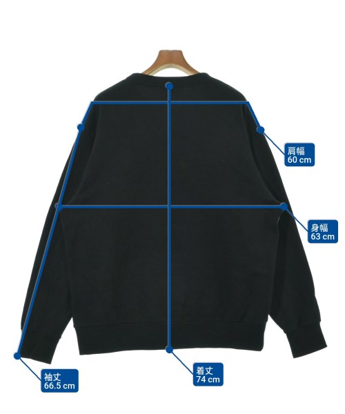 UNDER COVER（アンダーカバー）スウェット 黒 サイズ:4(XL位) メンズ/2200662275022