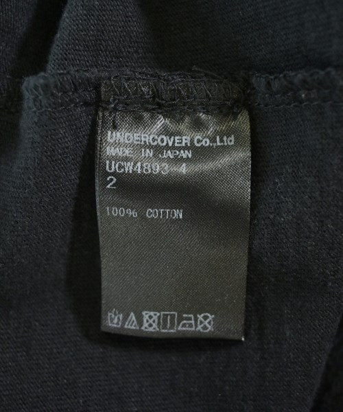 UNDER COVER（アンダーカバー）Tシャツ・カットソー 黒 サイズ:2(M位) メンズ/2200711487161