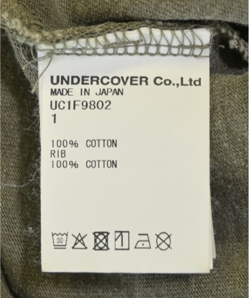 UNDER COVER（アンダーカバー）Tシャツ・カットソー カーキ サイズ:1(S位) メンズ/2200710065056