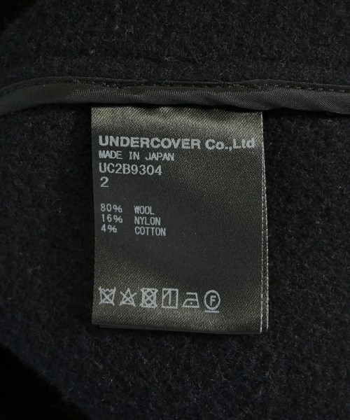 UNDER COVER（アンダーカバー）チェスターコート 紺 サイズ:2(M位) メンズ/2200714148090