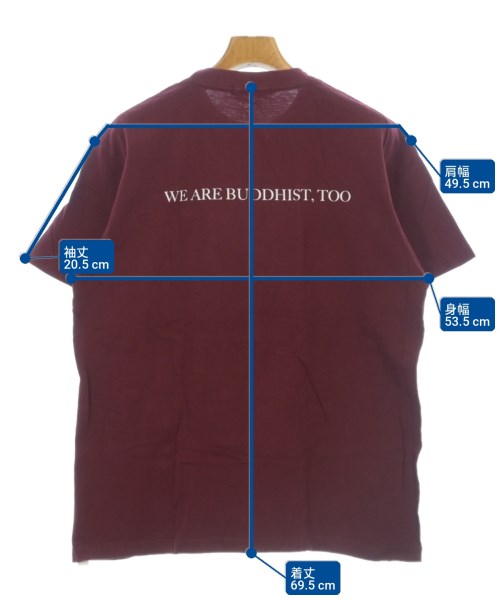 UNDER COVER（アンダーカバー）Tシャツ・カットソー 赤 サイズ:L メンズ/2200708313176