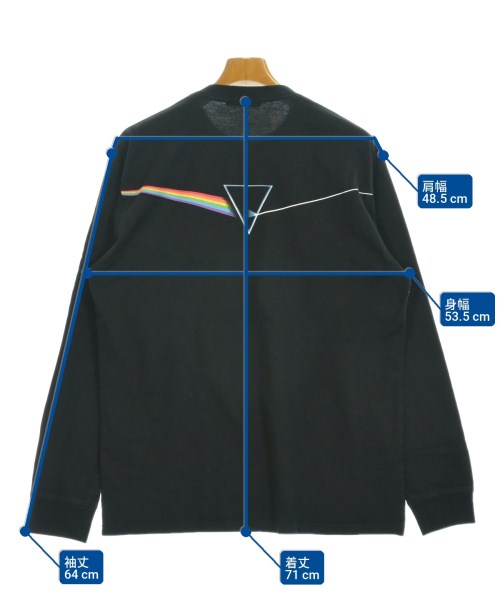 UNDER COVER（アンダーカバー）Tシャツ・カットソー 黒 サイズ:3(L位) メンズ/2200716610120