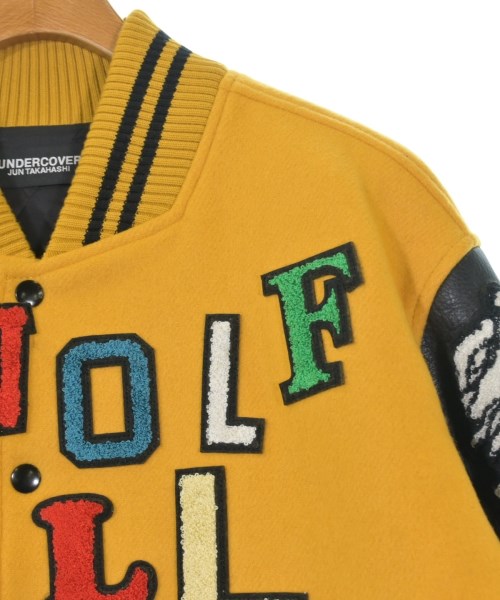 UNDER COVER（アンダーカバー）スタジャン 黄 サイズ:3(L位) メンズ/2200636189232