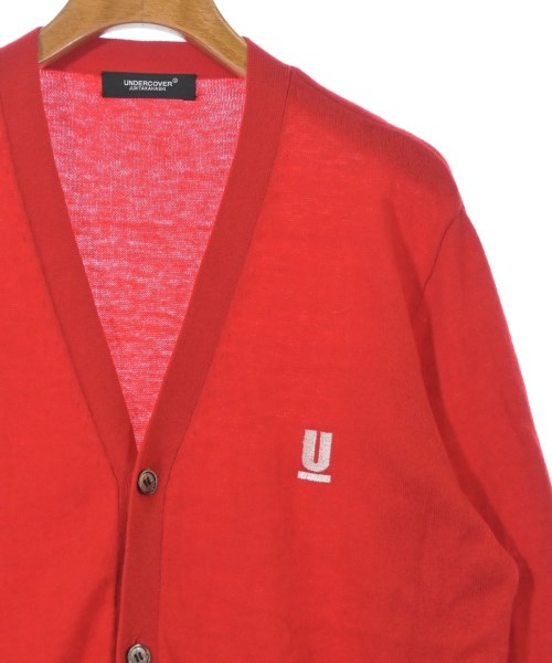 UNDER COVER（アンダーカバー）カーディガン 赤 サイズ:2(M位) メンズ/2200639528021