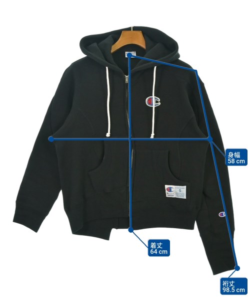 UNDER COVER（アンダーカバー）パーカー 黒 サイズ:S レディース/2200647679043