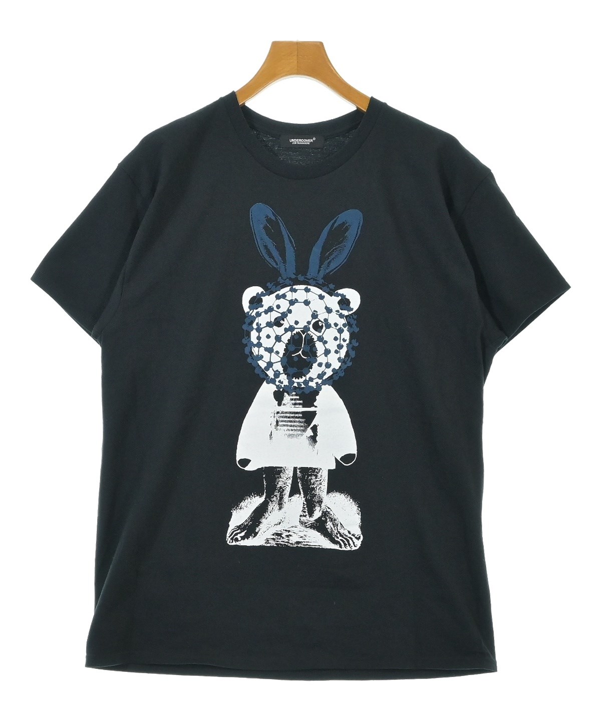 【傑作】undercover アンダーカバー ドクロ猫 Tシャツ2 グレー UNDER COVER（アンダーカバー）Tシャツ・カットソー 黒 サイズ:L