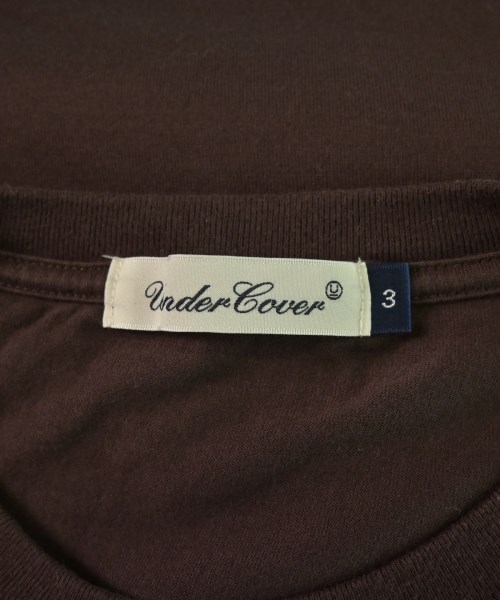 UNDER COVER（アンダーカバー）Tシャツ・カットソー 茶 サイズ:3(L位) メンズ/2200650135086