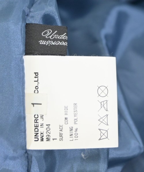 UNDERCOVERISM（アンダーカバイズム）ライダース 青 サイズ:1(S位) メンズ/2200643152670