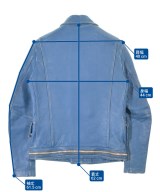 UNDERCOVERISM（アンダーカバイズム）ライダース 青 サイズ:1(S位) メンズ/2200643152670
