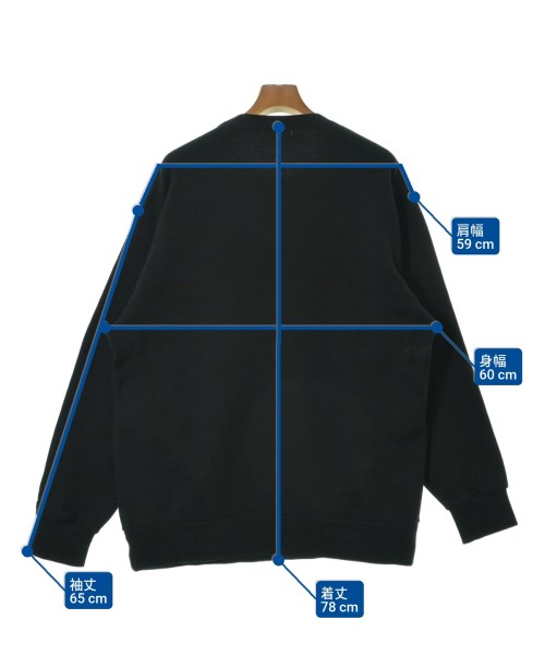 UNDER COVER（アンダーカバー）スウェット 黒 サイズ:3(L位) メンズ/2200651825078