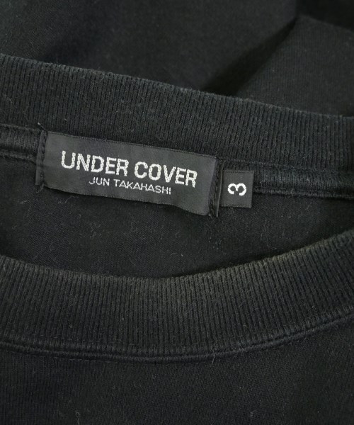 UNDER COVER（アンダーカバー）Tシャツ・カットソー 黒 サイズ:3(L位) メンズ/2200652262124