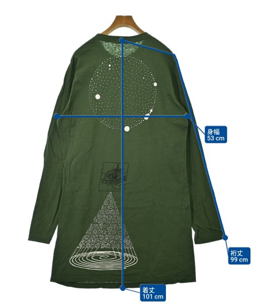 UNDER COVER（アンダーカバー）Tシャツ・カットソー 緑 サイズ:3(M位) メンズ/2200653044033