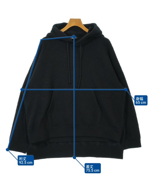 UNDER COVER（アンダーカバー）パーカー 黒 サイズ:2(M位) メンズ/2200653107028