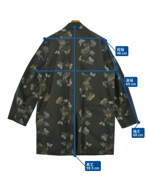 UNDER COVER（アンダーカバー）ステンカラーコート 黒 サイズ:3(L位) メンズ/2200653833019