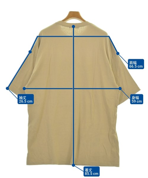 UNDER COVER（アンダーカバー）Tシャツ・カットソー ベージュ サイズ:3(L位) メンズ/2200702312137