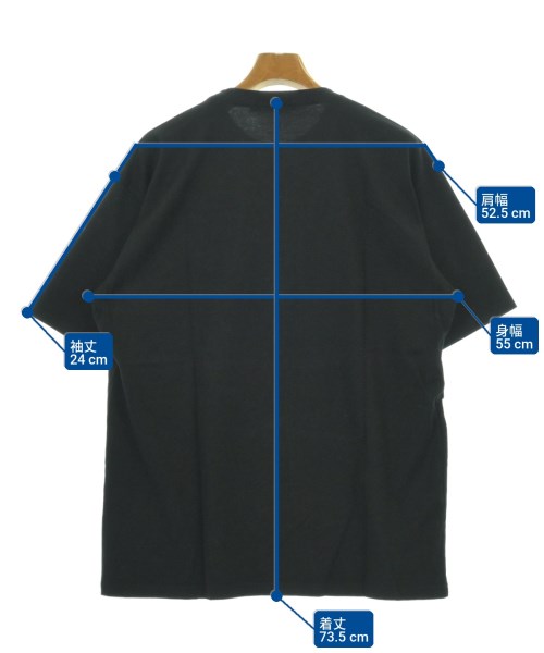 UNDER COVER（アンダーカバー）Tシャツ・カットソー 黒 サイズ:4(XL位) メンズ/2200700378173
