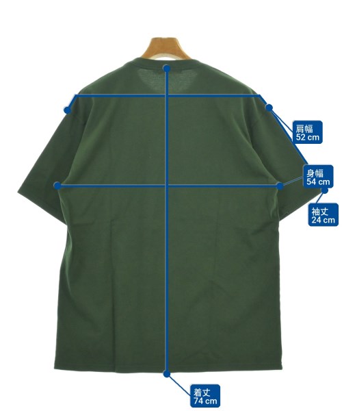UNDER COVER（アンダーカバー）Tシャツ・カットソー 緑 サイズ:4(XL位) メンズ/2200700378180