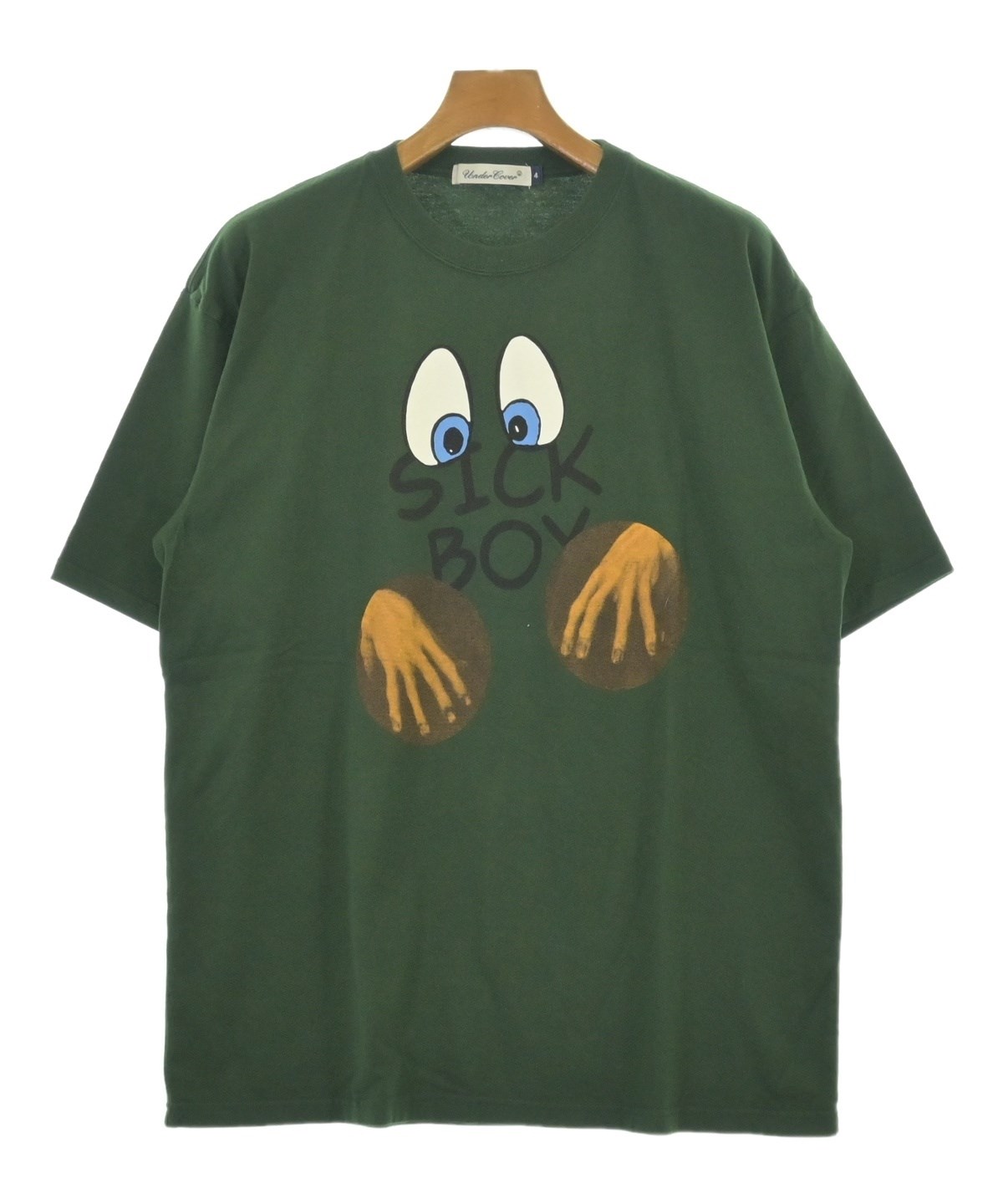 UNDER COVER（アンダーカバー）Tシャツ・カットソー 緑 サイズ:4(XL位