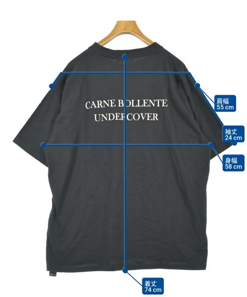 UNDER COVER（アンダーカバー）Tシャツ・カットソー 黒 サイズ:XL メンズ/2200700813797