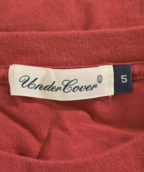 UNDER COVER（アンダーカバー）Tシャツ・カットソー 赤 サイズ:5(XXL位) メンズ/2200700813803