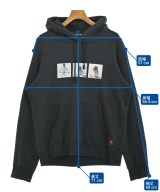 UNDER COVER（アンダーカバー）パーカー 黒 サイズ:4(XL位) メンズ/2200703271044