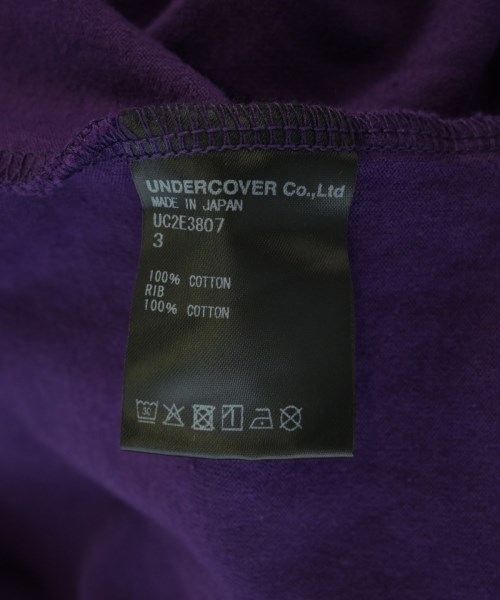 UNDER COVER（アンダーカバー）Tシャツ・カットソー 紫 サイズ:3(L位) メンズ/2200702218347