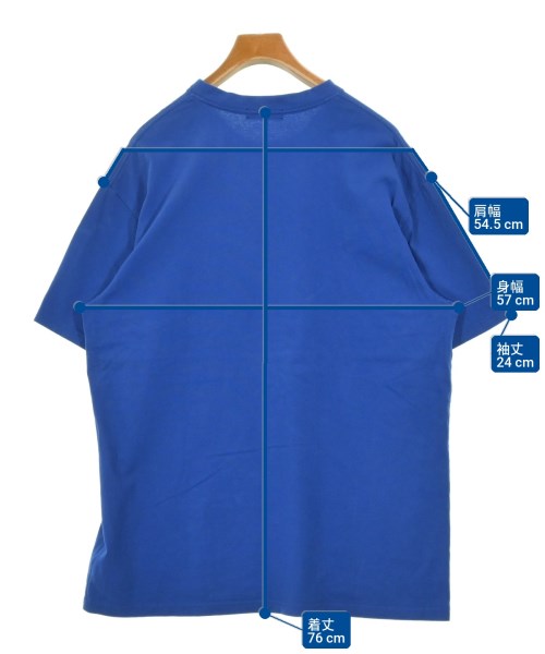 UNDER COVER（アンダーカバー）Tシャツ・カットソー 青 サイズ:4(XL位) メンズ/2200706900132