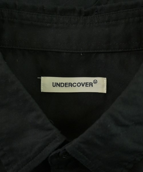 UNDER COVER（アンダーカバー）カジュアルシャツ 黒 サイズ:4(XL位) メンズ/2200707136011