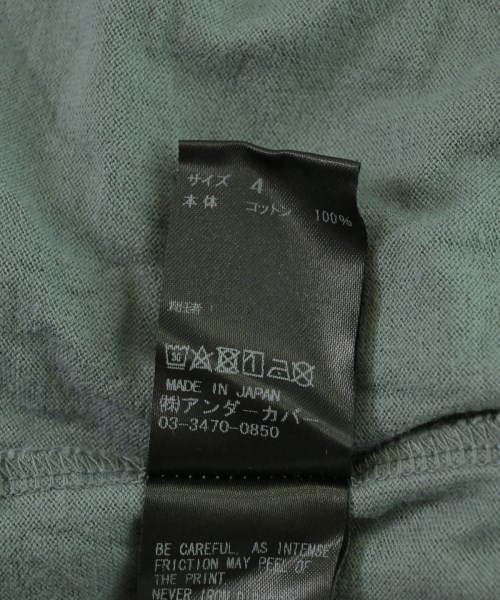 UNDER COVER（アンダーカバー）Tシャツ・カットソー グレー サイズ:4(XL位) メンズ/2200709342069