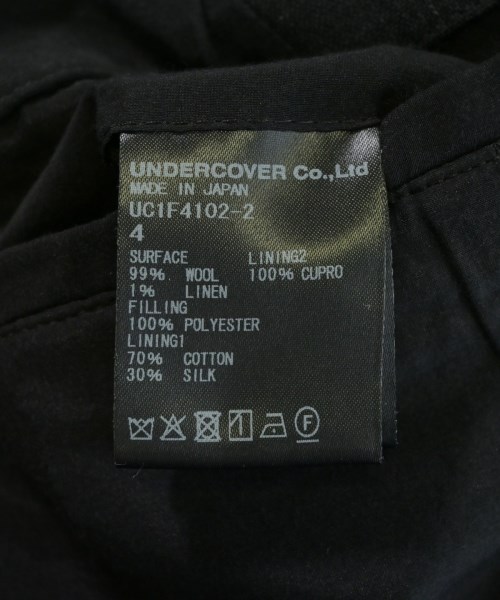 UNDER COVER（アンダーカバー）カジュアルジャケット 黒 サイズ:4(XL位) メンズ/2200710338037