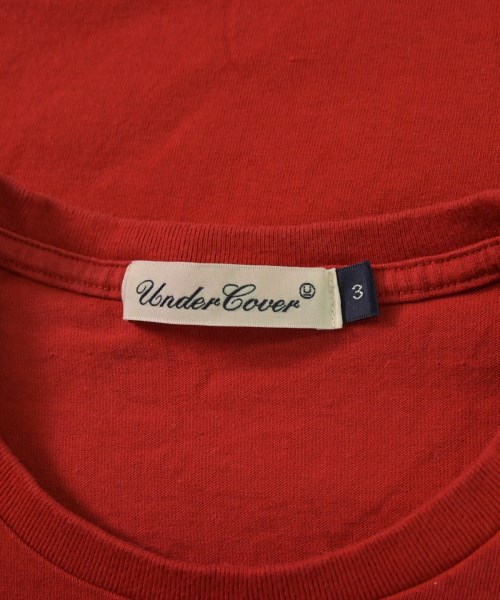 UNDER COVER（アンダーカバー）Tシャツ・カットソー 赤 サイズ:3(L位) メンズ/2200657635046