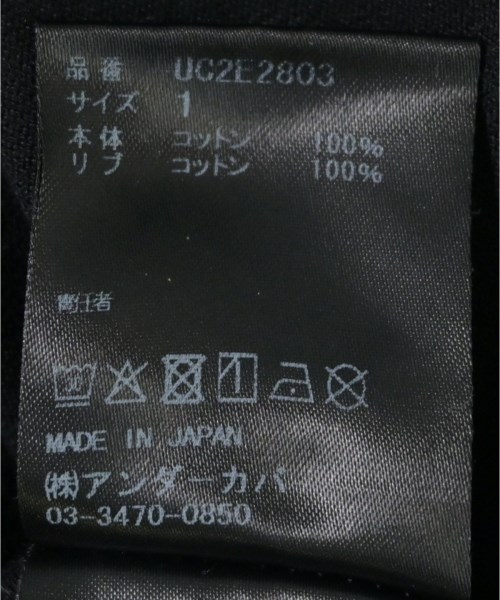 UNDER COVER（アンダーカバー）Tシャツ・カットソー 黒 サイズ:1(S位) メンズ/2200662993018