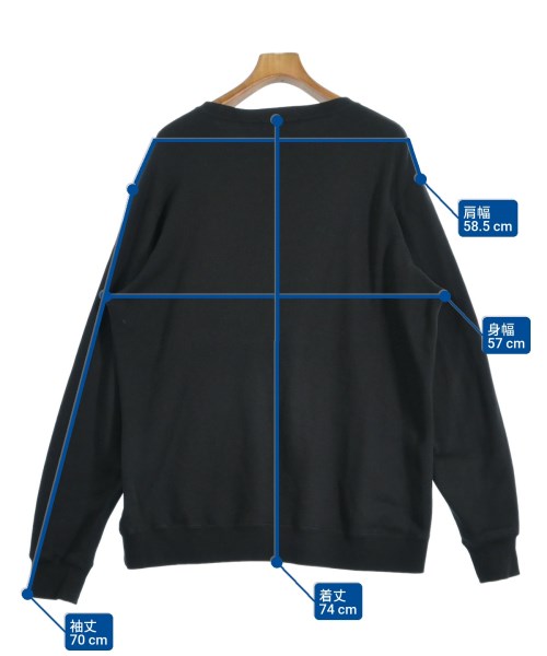 UNDER COVER（アンダーカバー）スウェット 黒 サイズ:4(XL位) メンズ/2200659625052