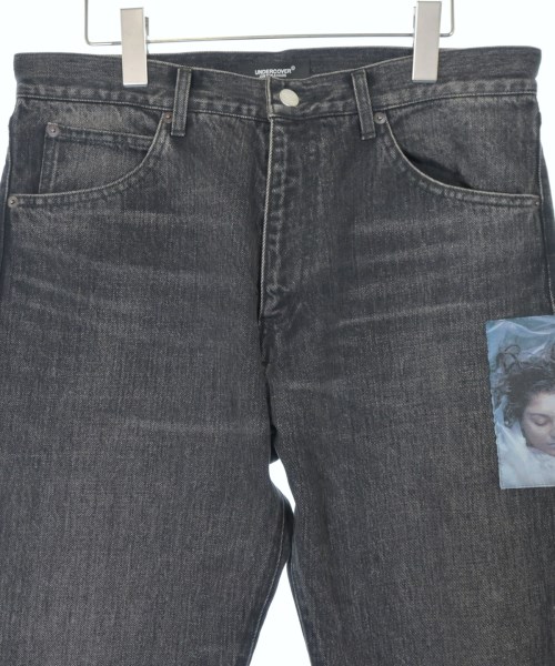 UNDER COVER（アンダーカバー）デニムパンツ 黒 サイズ:3(L位) メンズ/2200665975028