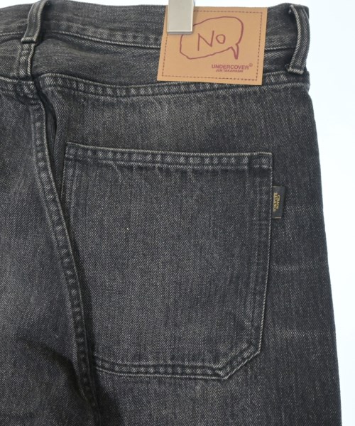 UNDER COVER（アンダーカバー）デニムパンツ 黒 サイズ:3(L位) メンズ/2200665975028