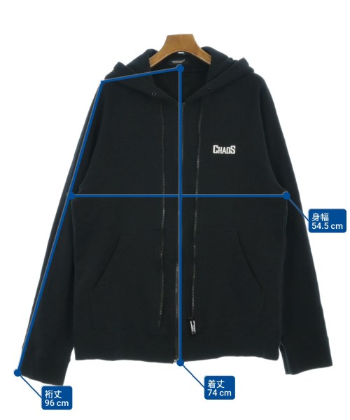 UNDER COVER（アンダーカバー）パーカー 紺 サイズ:2(XL位) メンズ/2200663382026