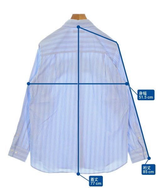 UNDER COVER（アンダーカバー）カジュアルシャツ 青 サイズ:2(M位) メンズ/2200666401106