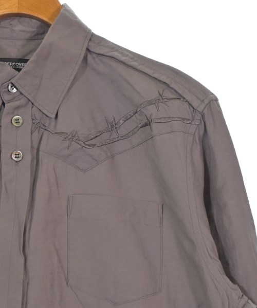 UNDER COVER（アンダーカバー）カジュアルシャツ 茶 サイズ:1(S位) メンズ/2200666401113