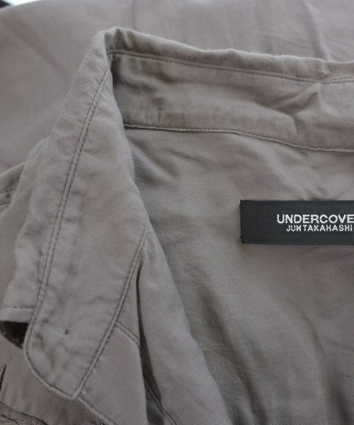 UNDER COVER（アンダーカバー）カジュアルシャツ 茶 サイズ:1(S位) メンズ/2200666401113