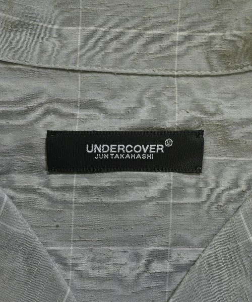 UNDER COVER（アンダーカバー）カジュアルシャツ グレー サイズ:1(S位) メンズ/2200666401120