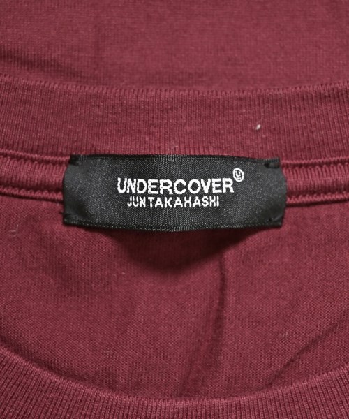 UNDER COVER（アンダーカバー）Tシャツ・カットソー 赤 サイズ:4(XL位) メンズ/2200667703063