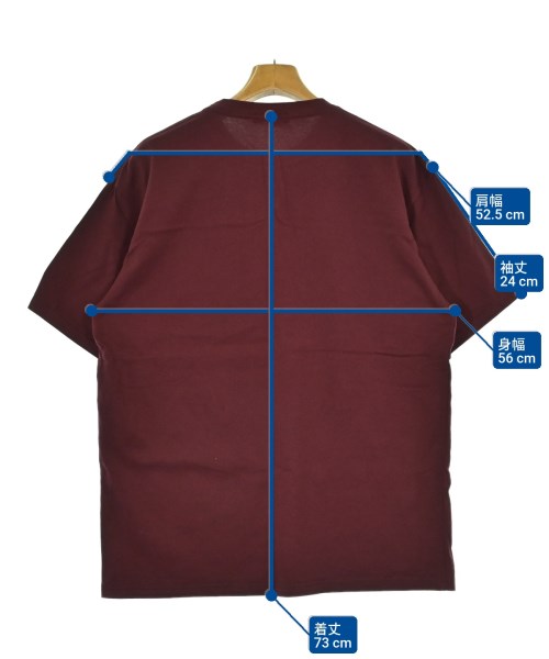 UNDER COVER（アンダーカバー）Tシャツ・カットソー 赤 サイズ:4(XL位) メンズ/2200667703063