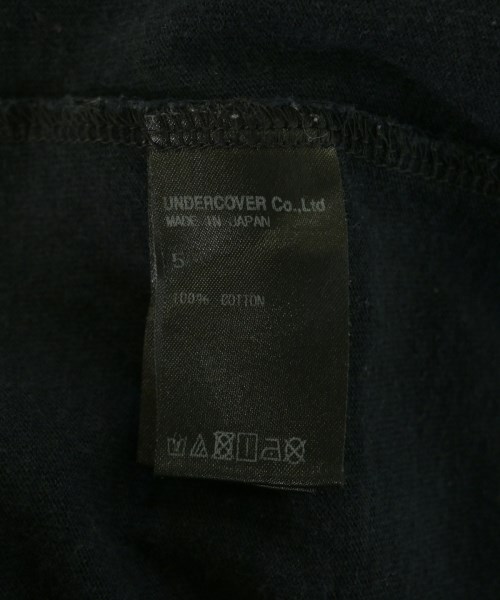 UNDER COVER（アンダーカバー）Tシャツ・カットソー 黒 サイズ:5(XXL位) メンズ/2200667921061