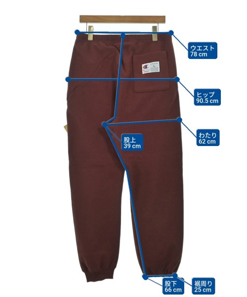 UNDER COVER（アンダーカバー）スウェットパンツ 赤 サイズ:L メンズ/2200670057092