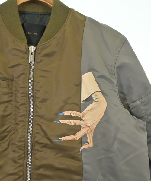 UNDER COVER（アンダーカバー）ミリタリーブルゾン カーキ サイズ:3(L位) メンズ/2200669819205