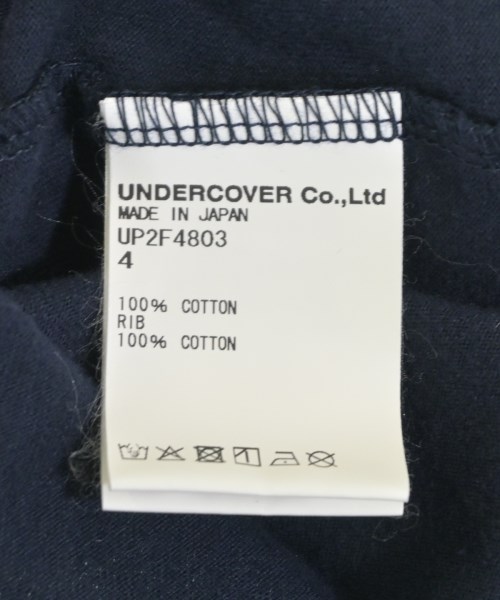 UNDER COVER（アンダーカバー）Tシャツ・カットソー 紺 サイズ:4(XL位) メンズ/2200729485098