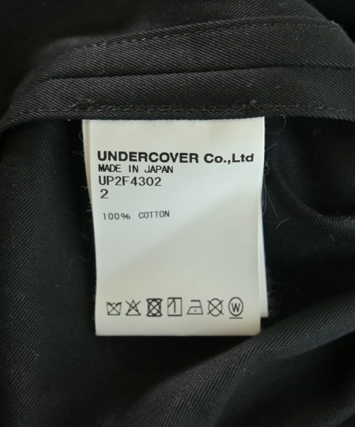 UNDER COVER（アンダーカバー）ステンカラーコート 黒 サイズ:2(M位) メンズ/2200730096016