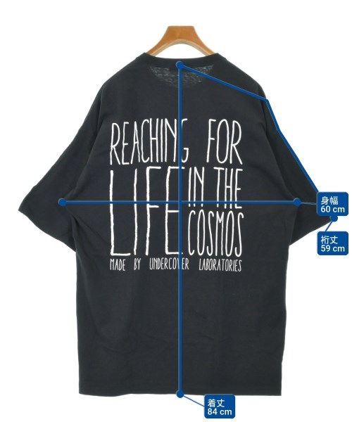 UNDER COVER（アンダーカバー）Tシャツ・カットソー 黒 サイズ:3(L位) メンズ/2200736767040