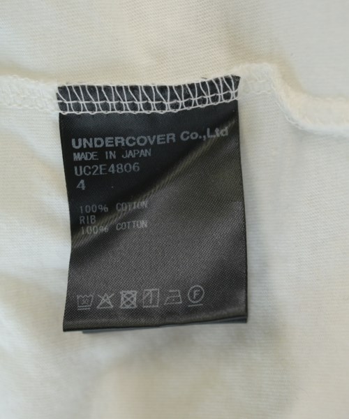 UNDER COVER（アンダーカバー）Tシャツ・カットソー 白 サイズ:4(XL位) メンズ/2200737082029